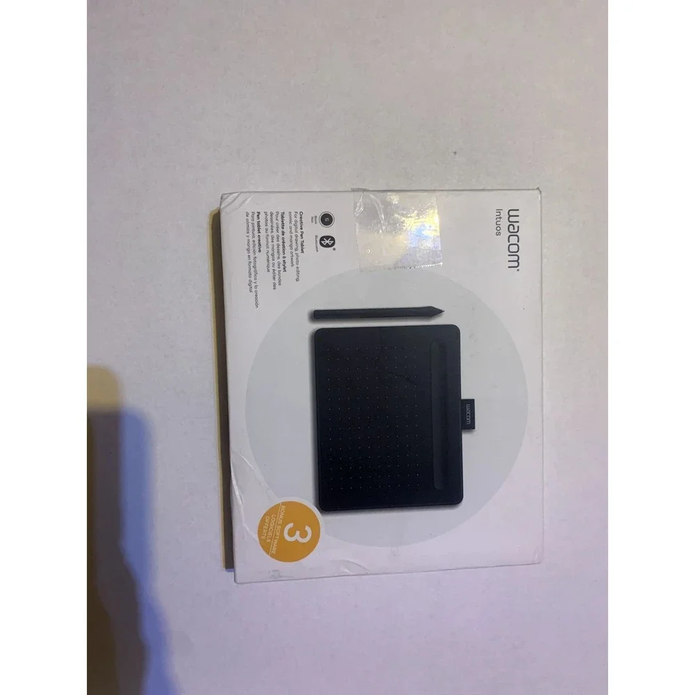 Wacom Intuos Creative Wireless Pen Graphic Tablet Bluetooth - Small, Black